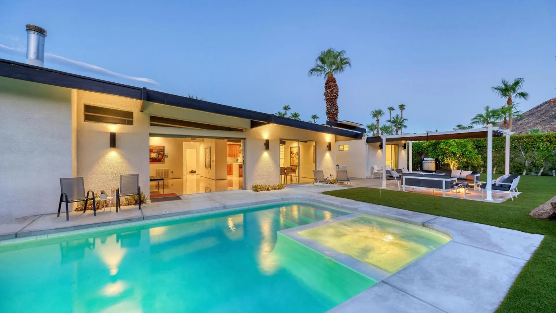 4Br Midcentury Alexander Home In Vista Las Palmas Palm Springs 0*,